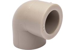 Колено PPR 20х90, PN25 серый, РТП (11030)