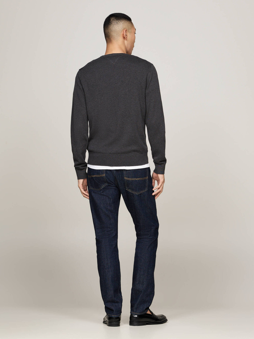 Свитер Tommy Hilfiger - графитовый(MW0MW14748)