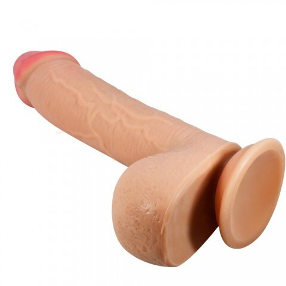 Реалистичный фаллоимитатор Emeka, 23,4 см