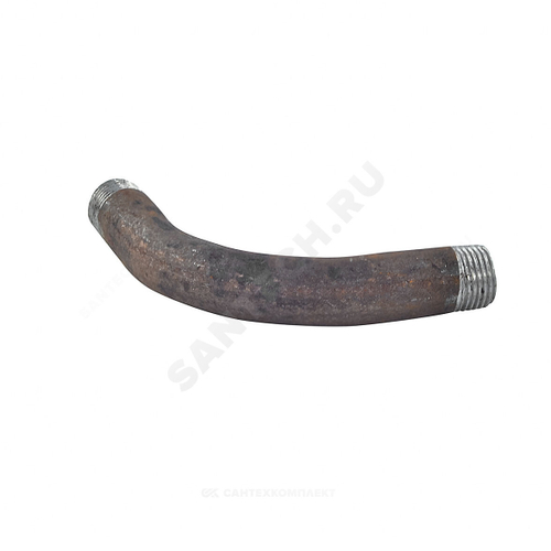 Отвод сталь шовный 90гр Дн 21,3х2,8 (Ду 15) резьба из труб по ГОСТ 3262-75 КАЗ