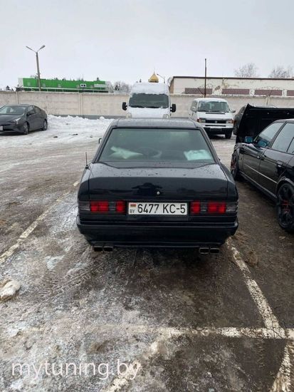 Задние фонари red smoke для Mercedes C W201