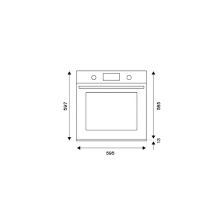 Духовой шкаф Bertazzoni F6011MODVPTC