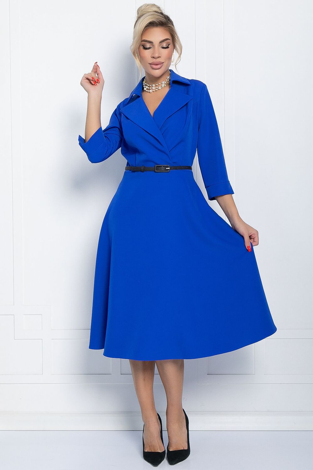 Платье Лесли (синее) П11518 LT Collection