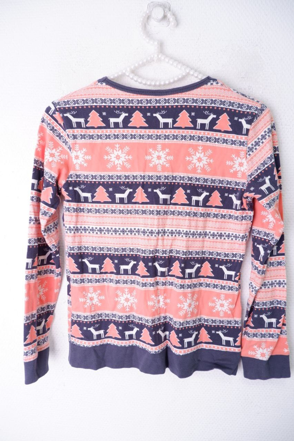 Свитшот с орнаментом на 12/14 лет