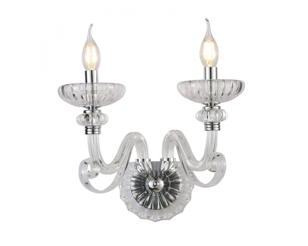 Настенный светильник Newport ANNETTE 8622/A chrome clear, М0071531
