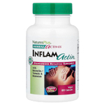 NaturesPlus, Herbal Actives, InflamActin®, 60 веганских капсул