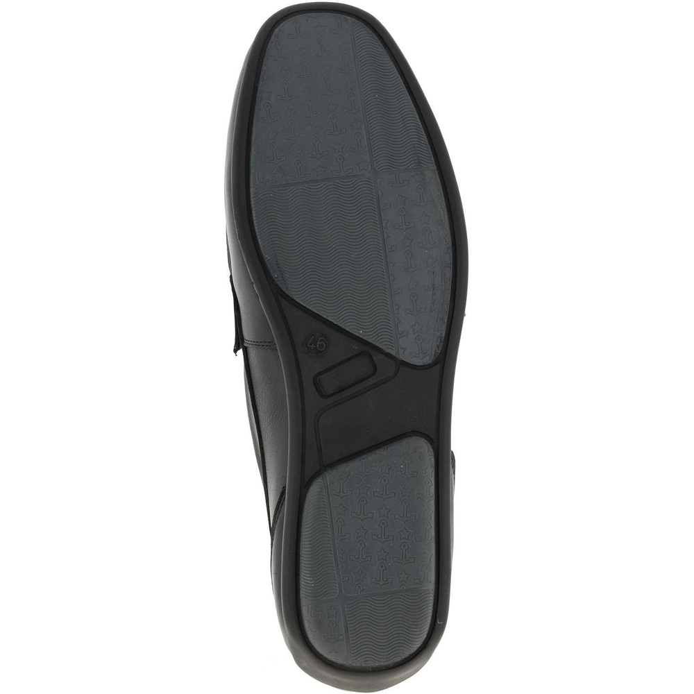 580205 Мокасины мужские кожа