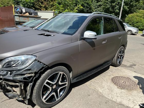 Пленка PET матовая металлик графит серая Matte Metallic Charcoal Grey Carbins