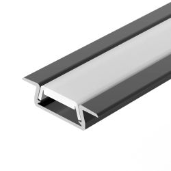 Профиль MIC-FS-2000 ANOD BLACK (Arlight, Алюминий) 040019