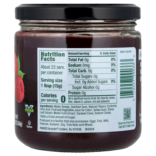 Walden Farms, малиновая паста, 340 г (12 унций)