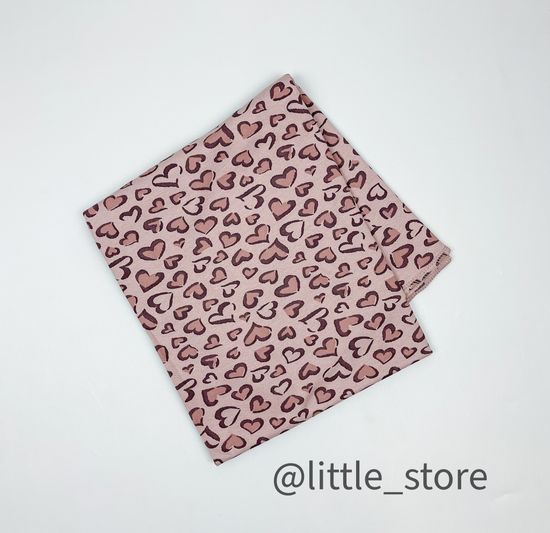 Пеленка хлопковая "Леопардовый котенок"