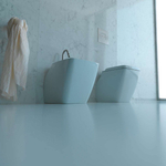 Биде AXA Atmosfere 138 приставное белое 2302001