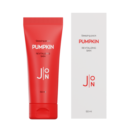 J:ON Ночная маска для лица ревитализирующая с Тыквой Pumpkin Revitalizing Skin Sleeping Pack, 50 мл