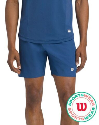 Мужские теннисные шорты Wilson Tournament V2 7" Unlined - court blue