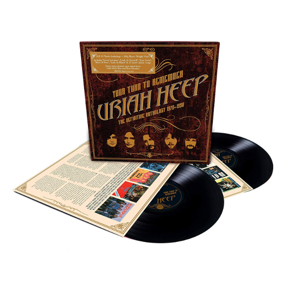 Uriah Heep / Your Turn To Remember - The Definitive Anthology 1970-1990 (2LP)