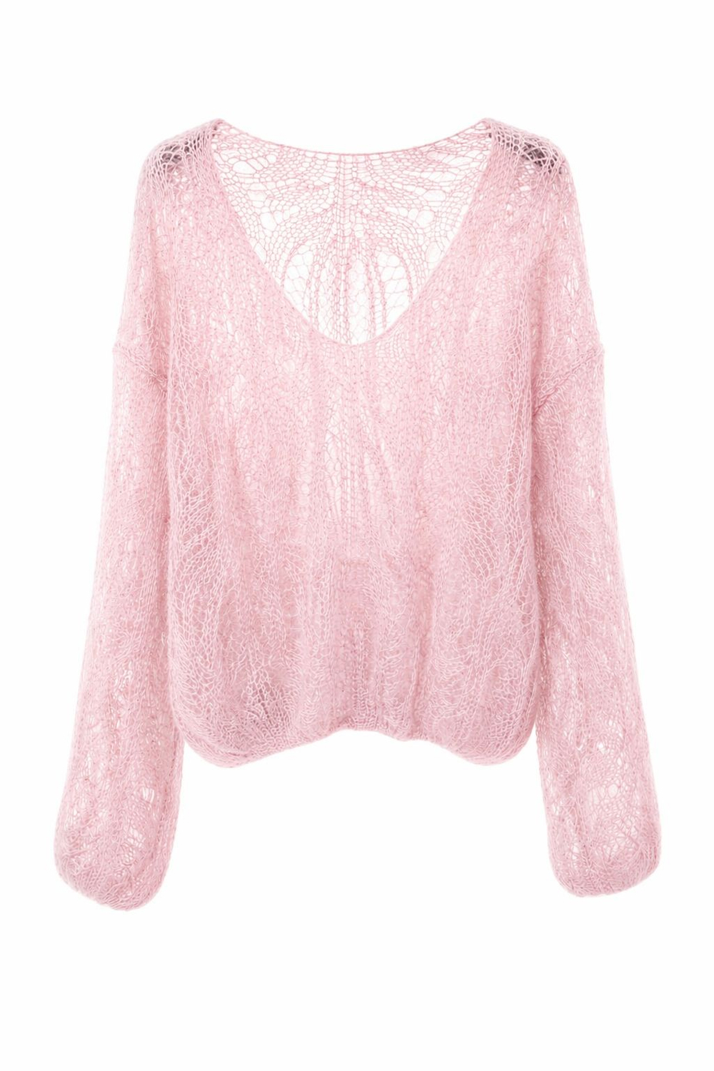 MOHAIR кофта - розовый