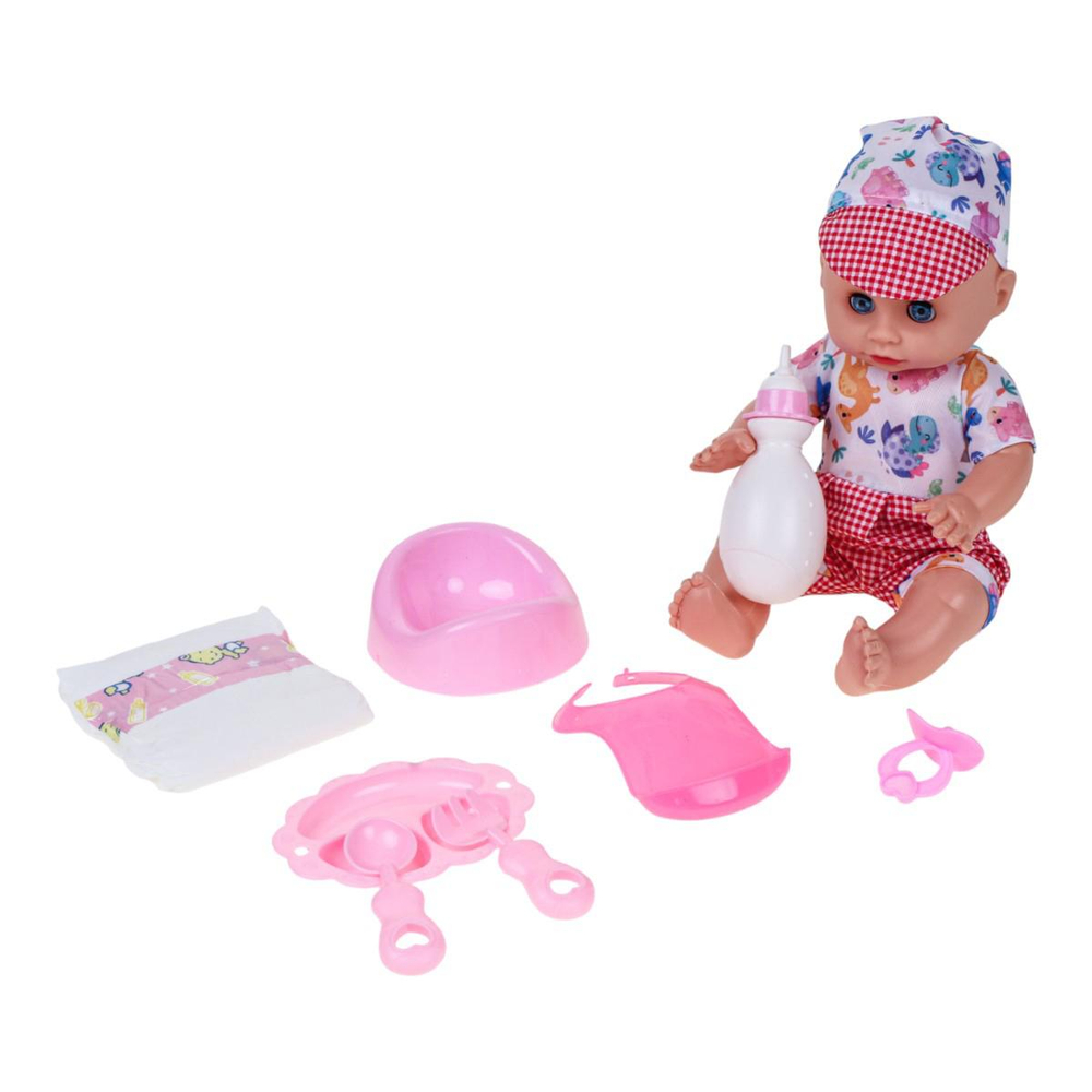 Пупс функциональный с аксесс., коробка ZL9920-1