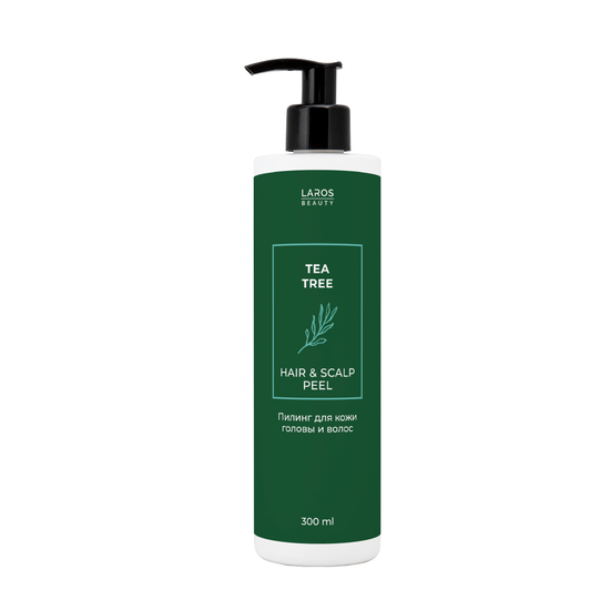 Laros Beauty Пилинг для кожи головы и волос Tea Tree Hair&Scalp Peel, 300 мл