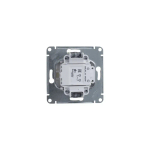 GLOSSA 1-клавишный ВЫКЛЮЧАТЕЛЬ с подсветкой, сх.1а, 10АХ, механизм, БЕЖЕВЫЙ