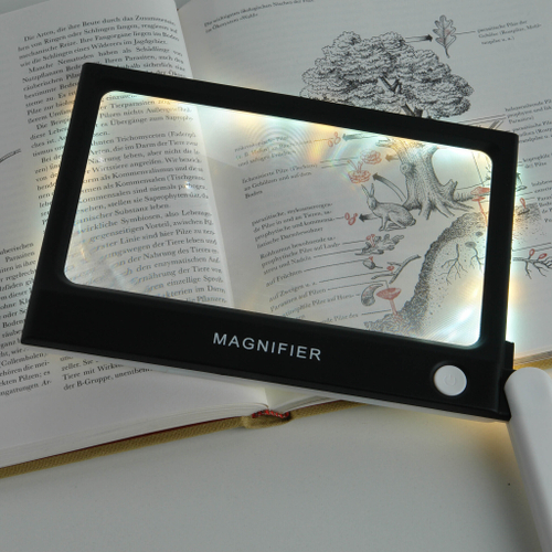 Лупа складная Veber MG1810 с подсветкой