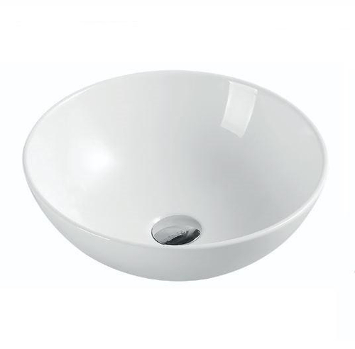 Раковина накладная круглая 400x400x145 мм SPIN40 23540 белый