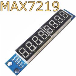 Модуль 8 LED на MAX7219