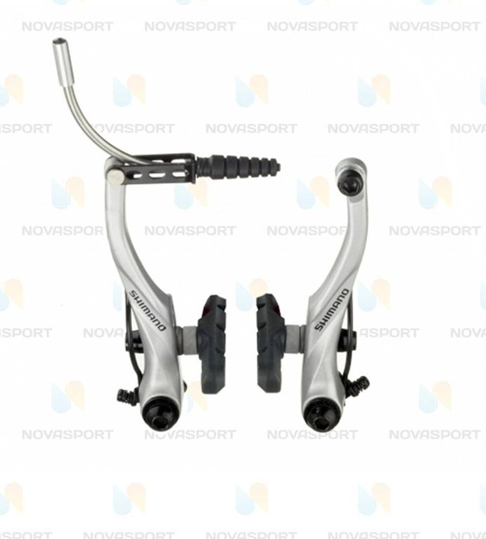 Тормоз V-BRAKE Shimano Alivio передний T4010 S70С серебро EBRT4010FX41SSP