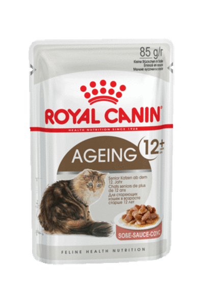 Роял Канин Ageing 12+ кошки соус 85гр.