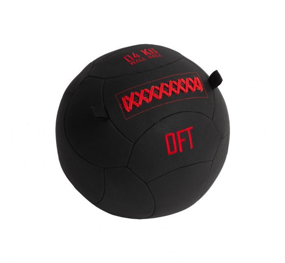 Тренировочный мяч Original FitTools Wall Ball Deluxe 4 кг