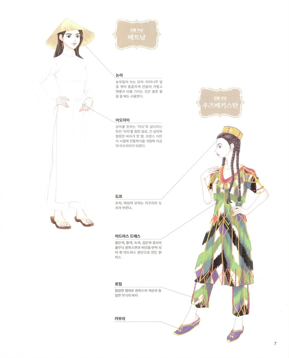 World Girl. Coloring Book