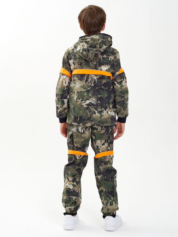 Костюм летний Антигнус-Детский ткань Сорочка цвет Зелёный питон