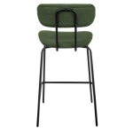 Стул полубарный Bradex Home Ant букле зеленый