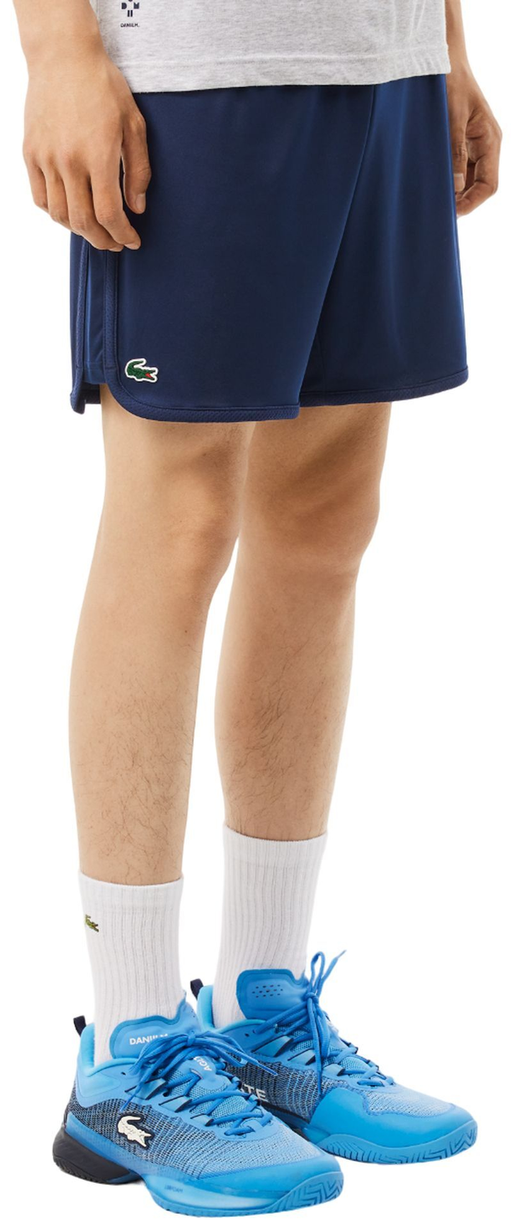 Мужские теннисные шорты Lacoste Tennis X Daniil Medvedev - небесный