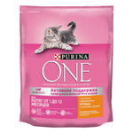 Сухой корм Purina ONE полнорационный для котят от 1 до 12 месяцев курица 750 г