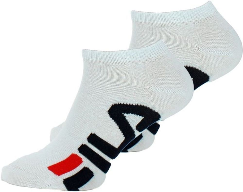 Теннисные носки Fila Invisible socks 2P - white