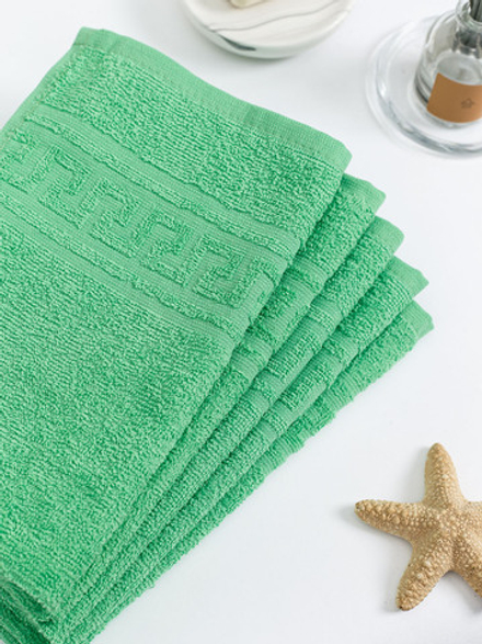 Полотенце махровое, г/к, 30х50, арт. ВТ 30-50Г, 380 гр/м2, цвет: 601-салатовый,