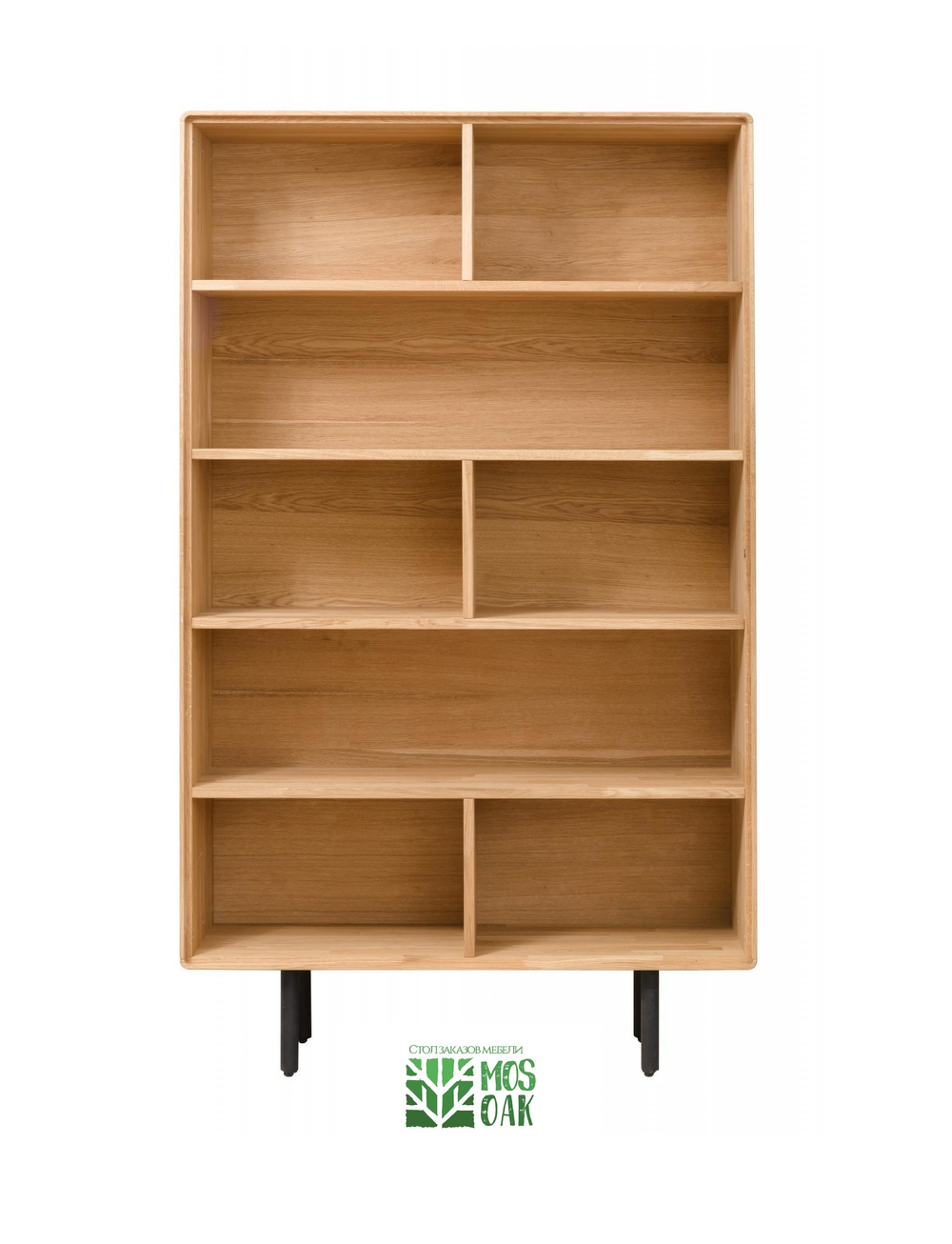 Стеллаж из массива дуба Киото 2