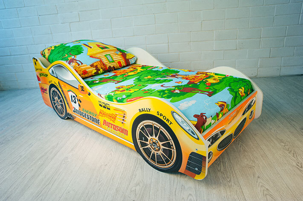 Кровать машина Бельмарко Пламя