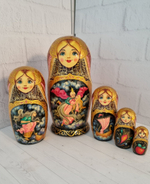 Матрешка 18см "Сказка" 5 мест