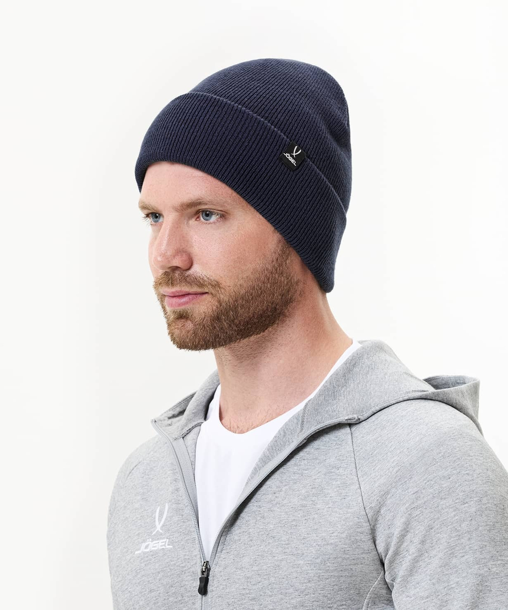 Шапка ESSENTIAL High Beanie, темно-синий