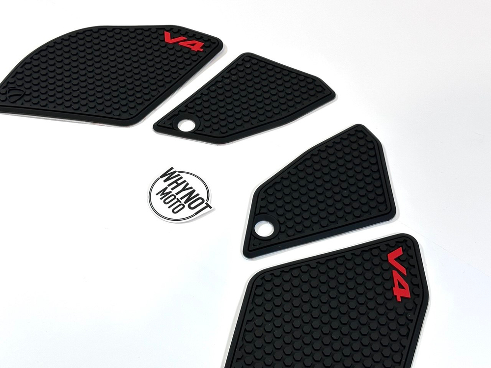 Ducati Performance Противоскользящие наклейки на бак мотоцикла Ducati Streetfighner V4 / Panigale V4 97480321AA