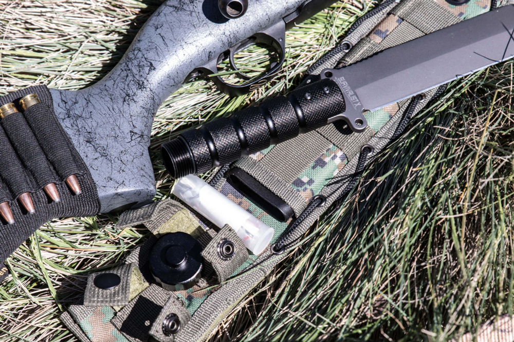 Нож выживания Survivalist Z D2 StoneWash Serrated