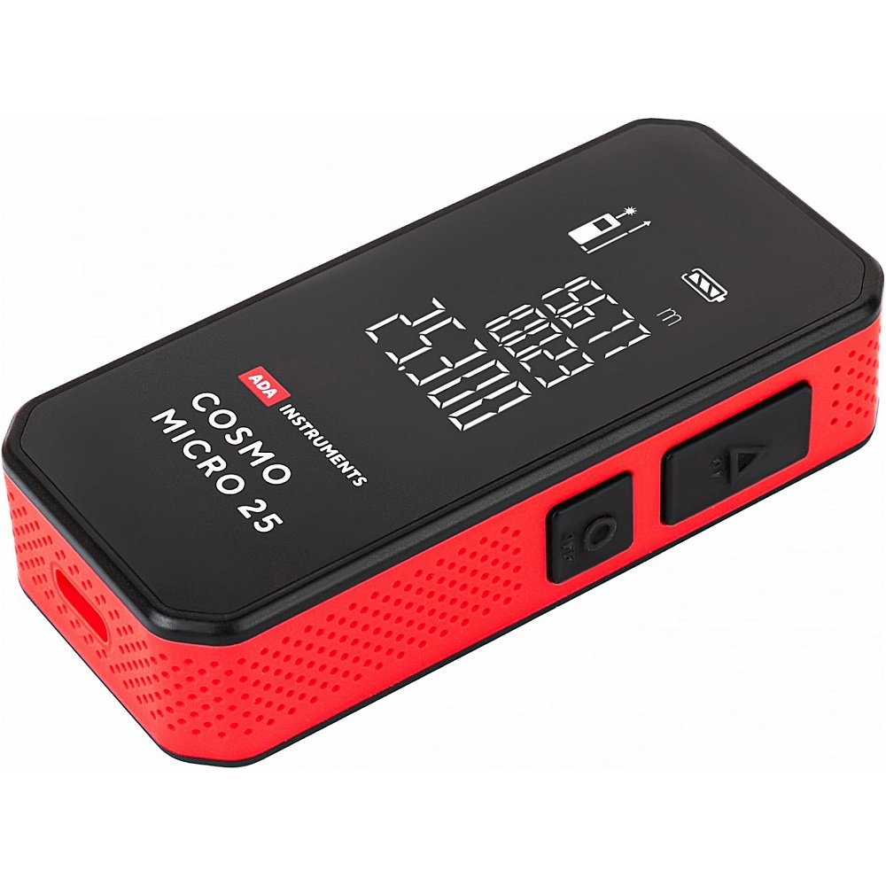 Измеритель длины ADA Cosmo MICRO 25 с литиевым аккумулятором   A00670