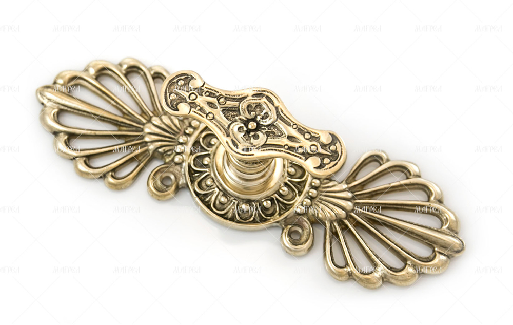 Каминная ручка красивая латунь