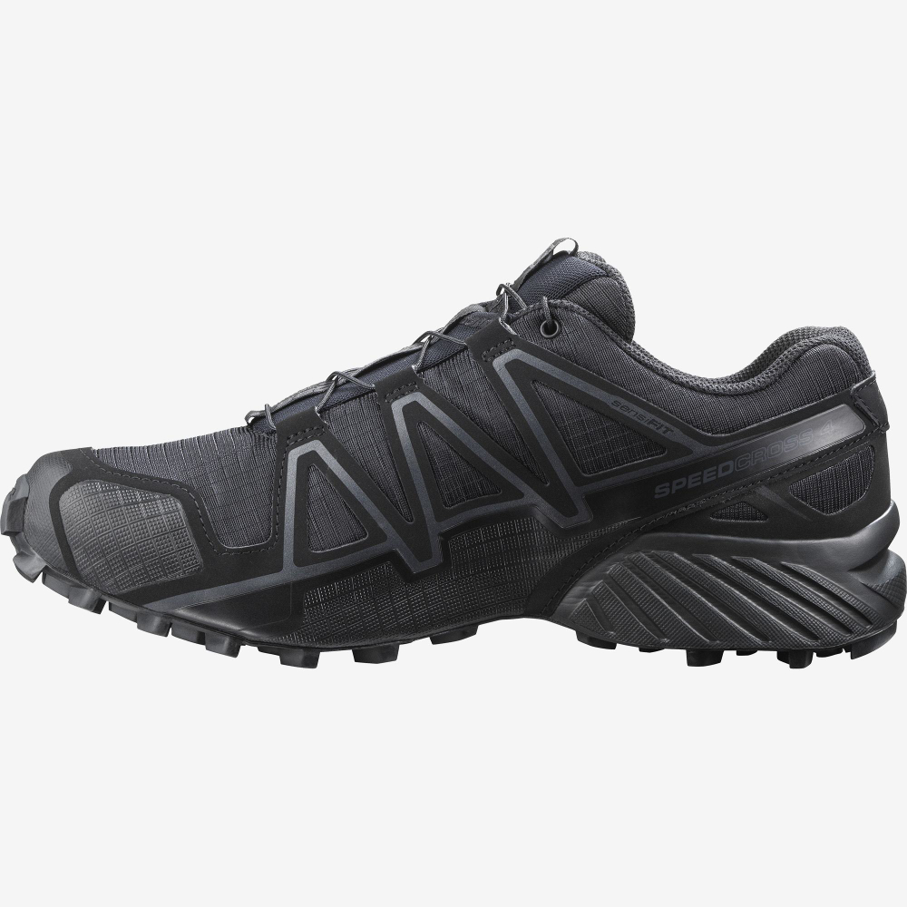 Ботинки Salomon Speedcross 4 Wide Forces - Black