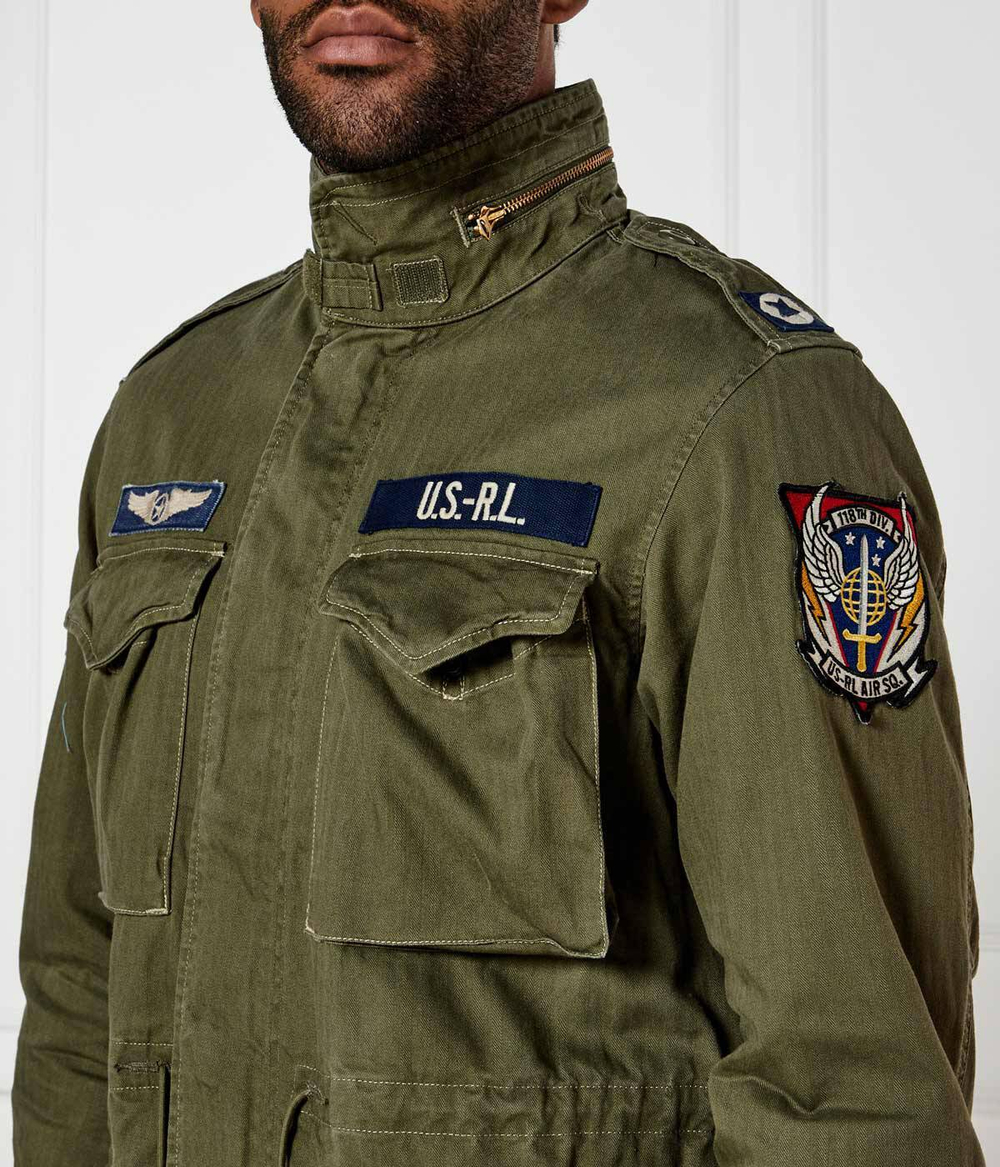 Куртка POLO RALPH LAUREN - оливковый(710961616)