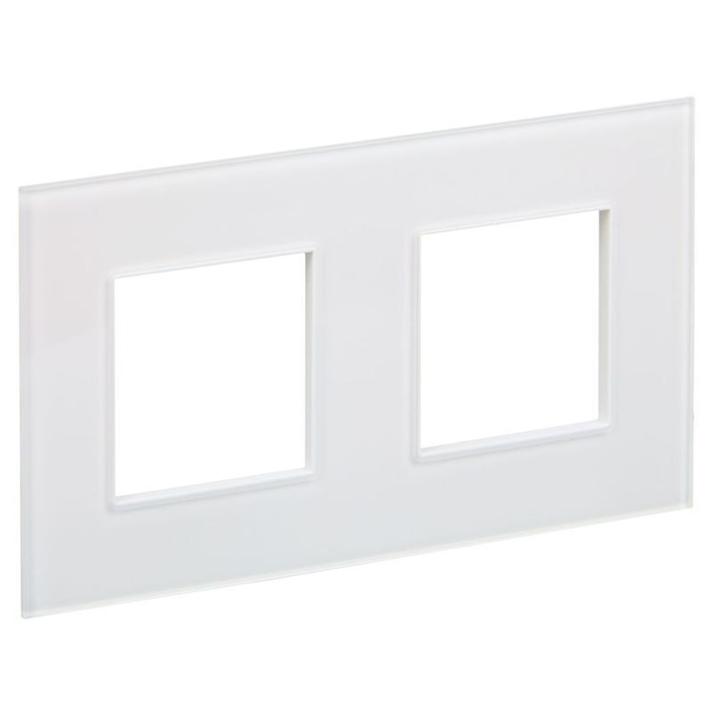 Рамка 2-м SKANDY SK-F22W стекло арктич. бел. IEK SK-M22-G-K01