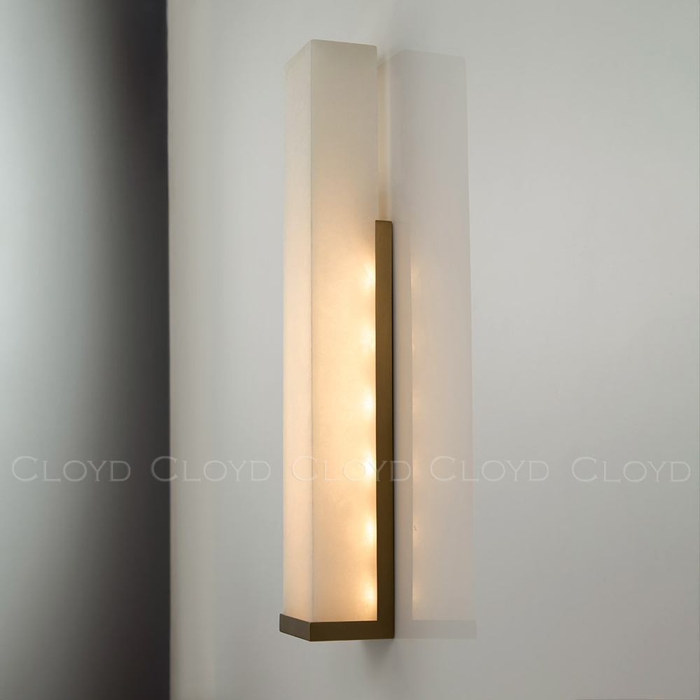 Бра Cloyd ISOKRAT-B W1 / выс. 50 см - латунь (арт.20421)