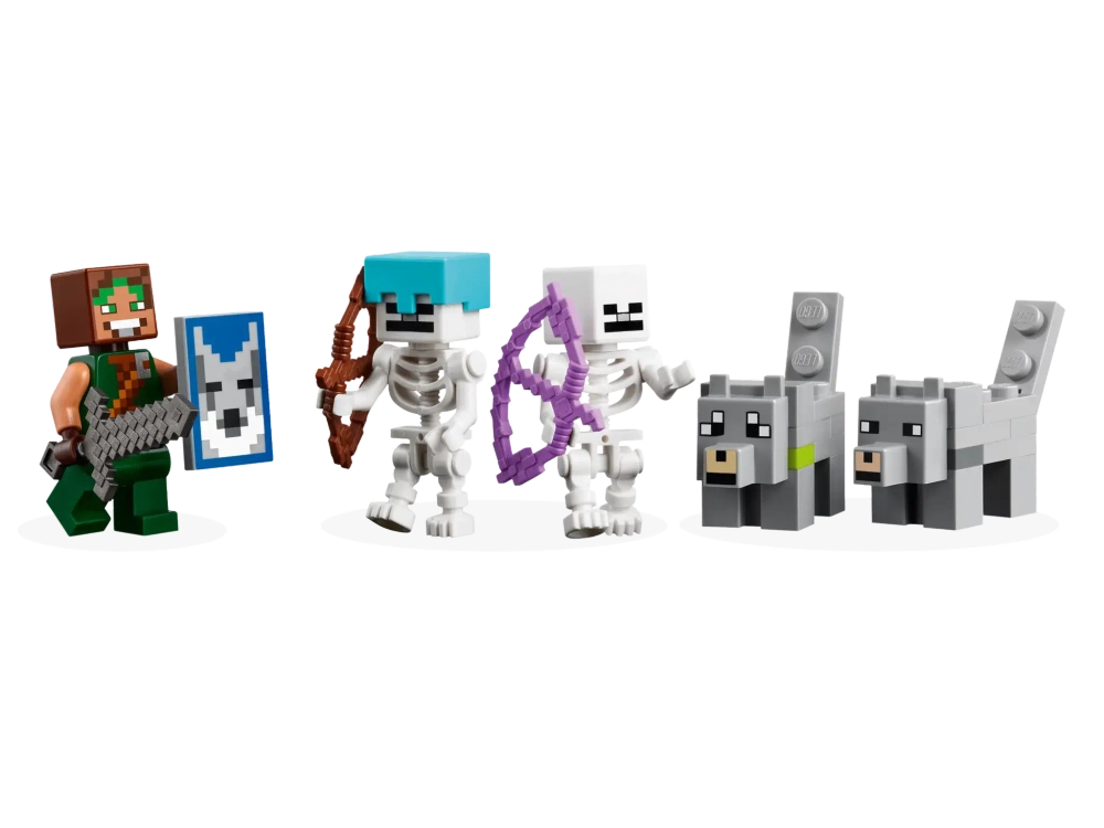 Конструктор LEGO Minecraft 21261 Волчья крепость