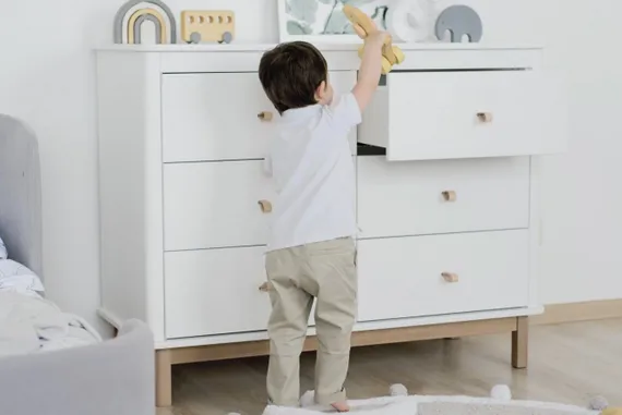 Комод Ellipse Classic 6 ящиков Белый